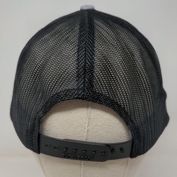 Sunbelt Rentals Snapback Mesh Back Trucker Hat Gray One Size Embroidered - Picture 5 of 9